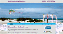 Desktop Screenshot of beachweddingsbyjoanie.com